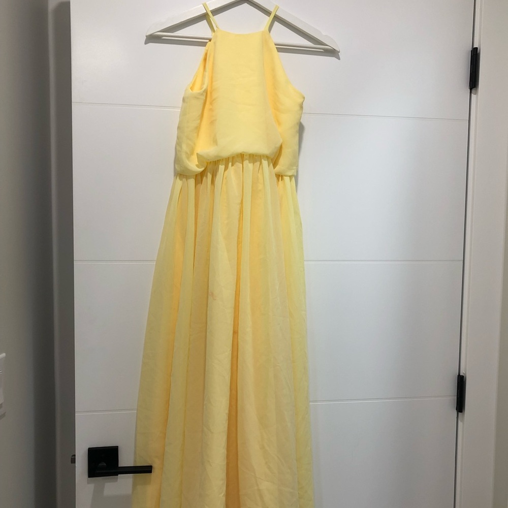 JJs House Sunny Yellow Kids Formal Dress